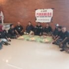 Awak media saat bertukar pikiran bersama Humas Polres Pasuruan